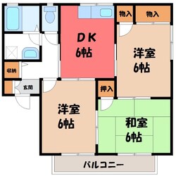 エトワール古瀧 A棟の物件間取画像